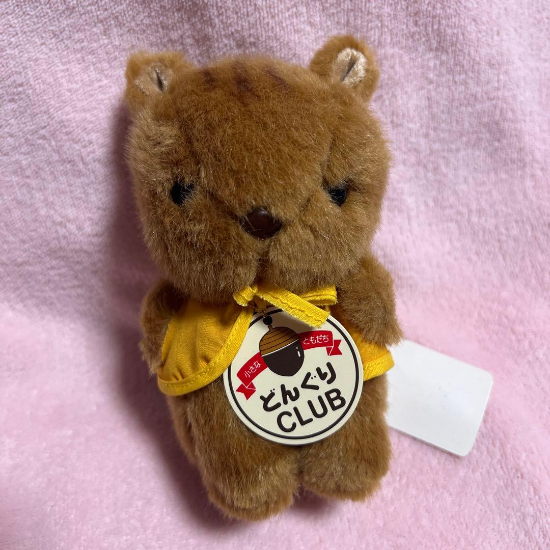 昭和レトロ どんぐりCLUB ファースト社 リス クマ アライグマ 当時物