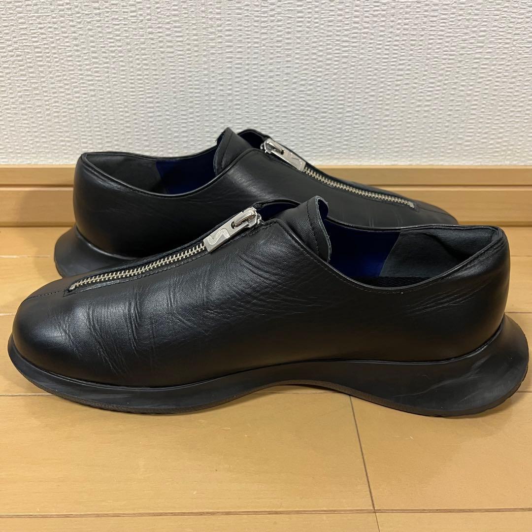 SINOBIS シノビス フロントジップレザーシューズ 26.5cm 美品 - メルカリ