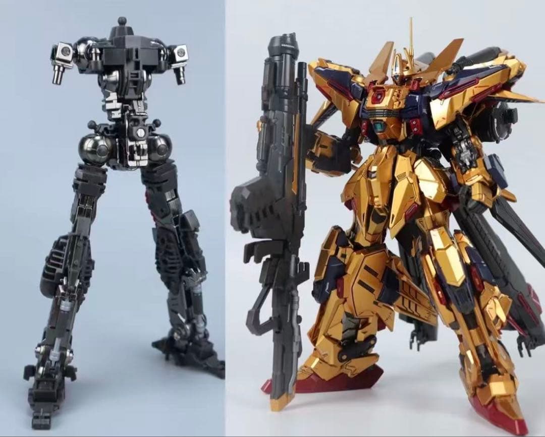 神馬模型 1/100 黄金武士 ダイキャスト 海外製 フルアーマー百式改