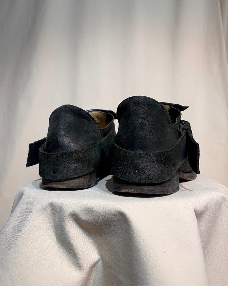 靴 m.a+ maurizio amadei -Cordovan Low Boots