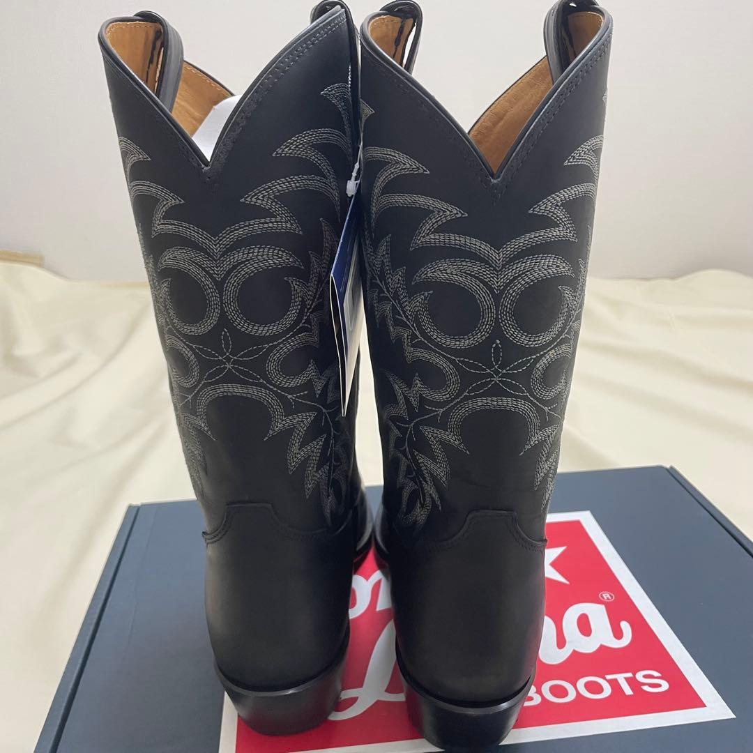 未使用】 トニーラマ ウエスタンブーツ 刺繍 黒 27cm - メルカリ