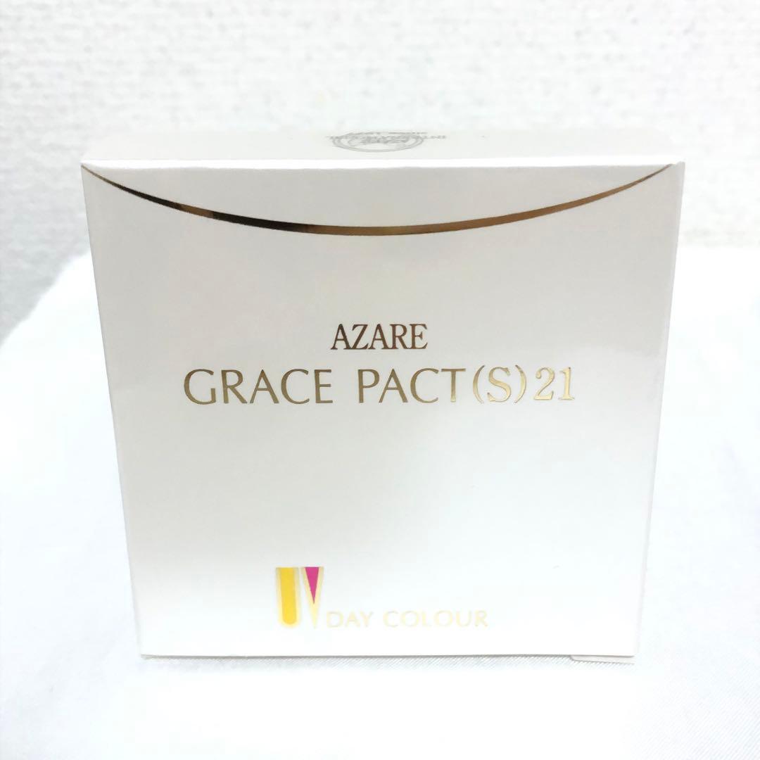 アザレ グレイスパクト (S)21(M) 1号 ファンデーション レフィル 3個