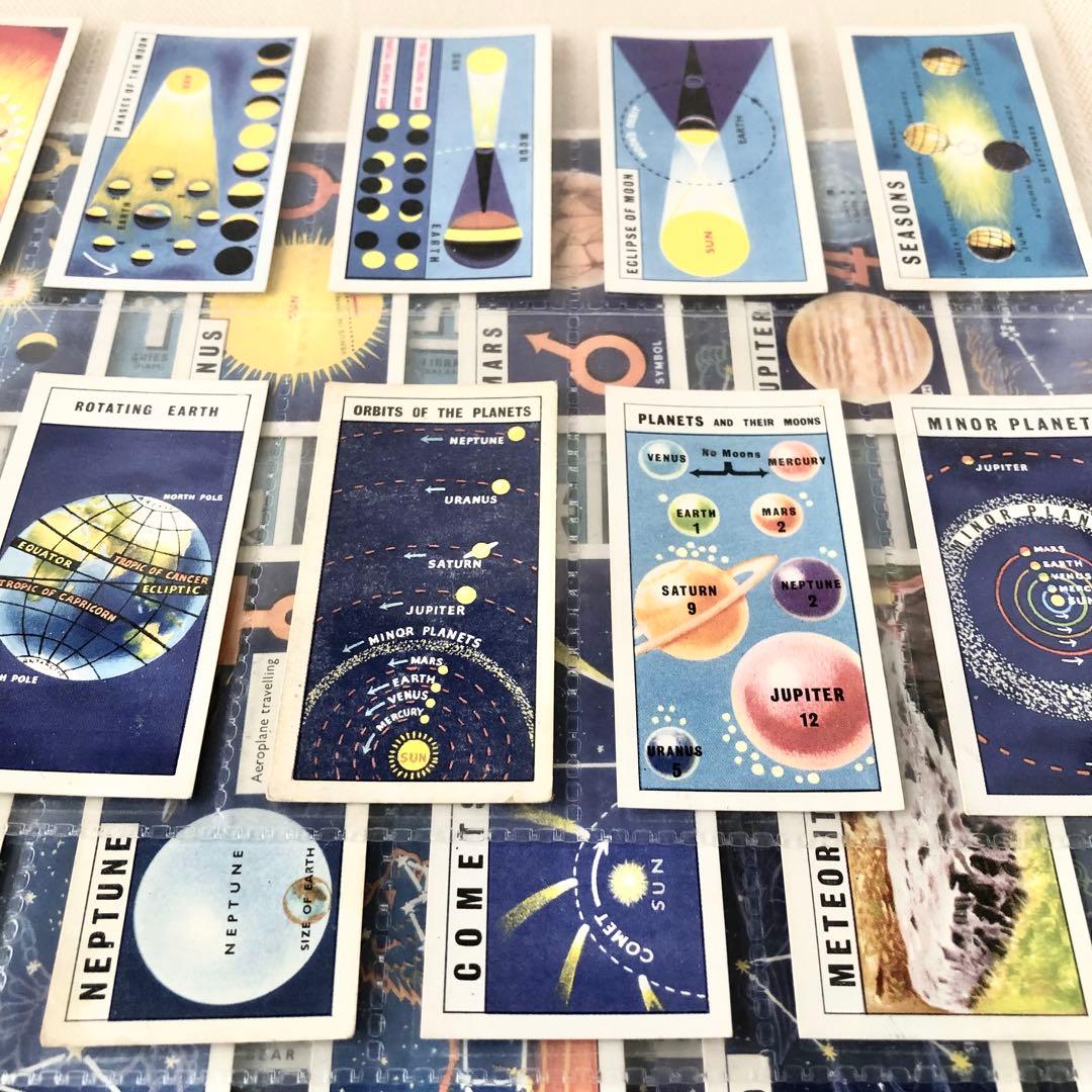 1958年 レア！ イギリス製 ティーカード 宇宙 全50枚 - メルカリ