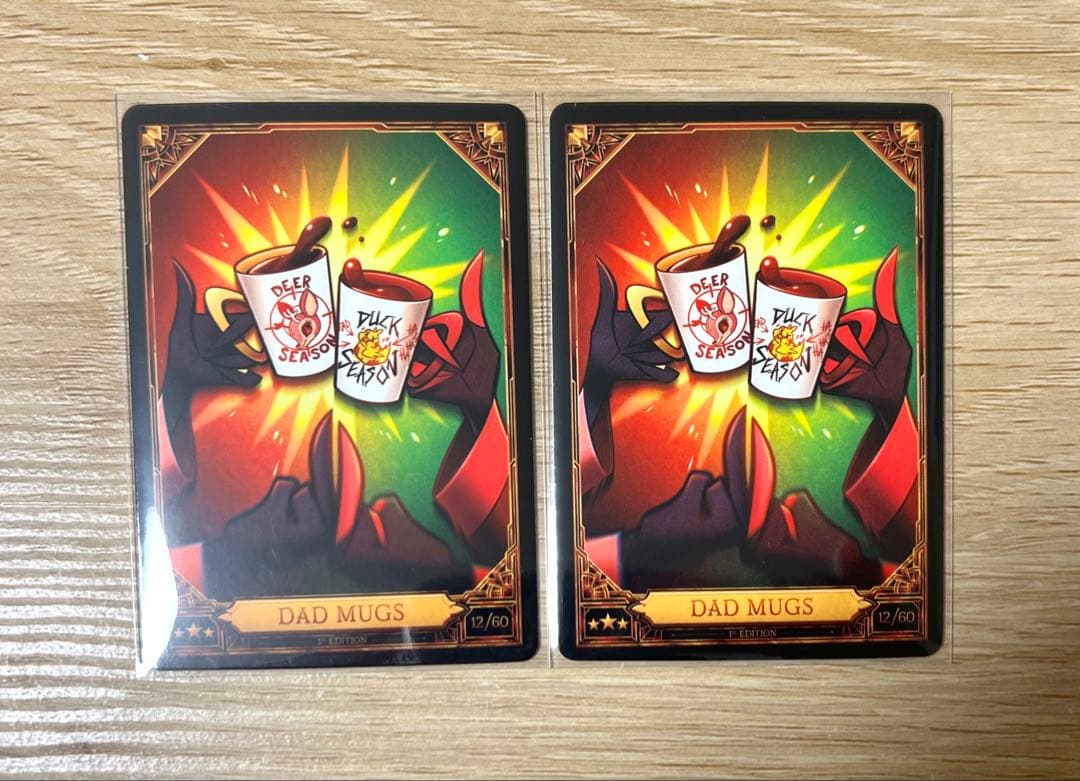 ハズビンホテル シーズン2 トレカ DAD MUGS 2枚 セット - メルカリ