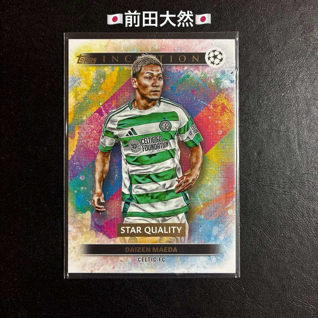 前田大然 Topps Inception カード セルティック 日本代表 - メルカリ