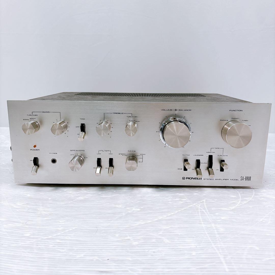 Pioneer パイオニア プリメインアンプ SA-8800 音出し確認済み - メルカリ