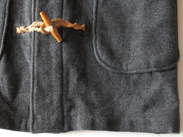 希少 USA製 ビンテージ ラルフローレン ウールメルトン ダッフルコート