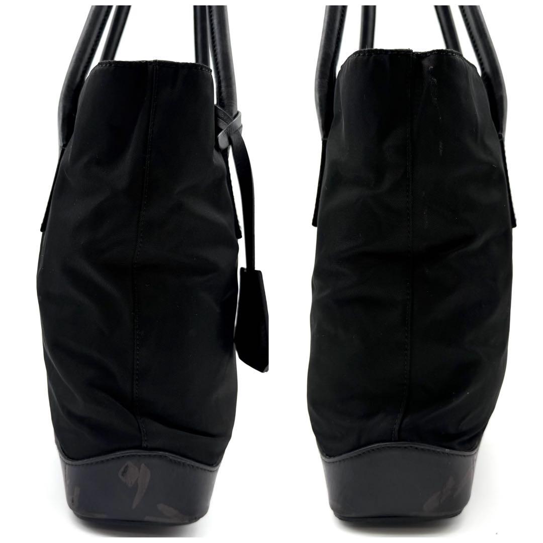 美品 PRADA トートバック 三角ロゴ A4収納可 カデナ ナイロン - メルカリ