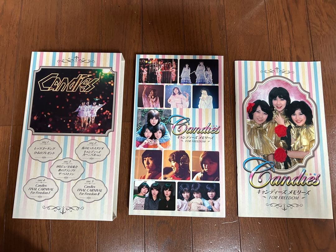 キャンディーズ　DVD 3種セット