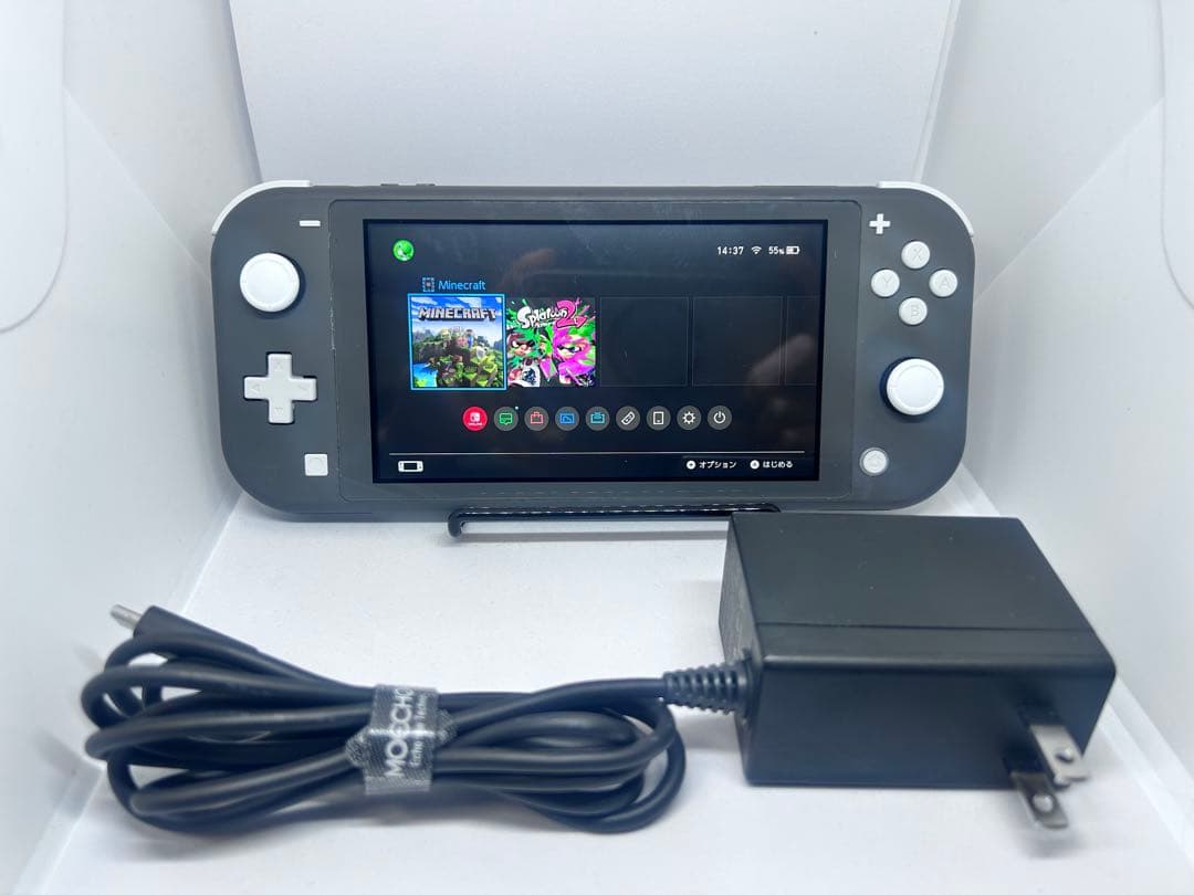 Nintendo Switch Lite グレー 充電器付き【動作確認済み】 Nintendo Switch Lite グレー 本体 充電器付き - メルカリ