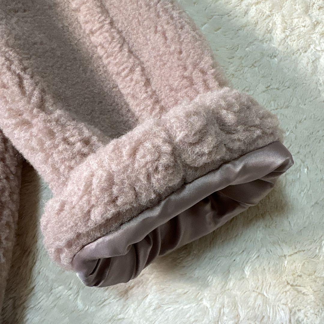 未使用に近い CINOH 2024AW ボア ミドルコート ベージュ 36 - メルカリ