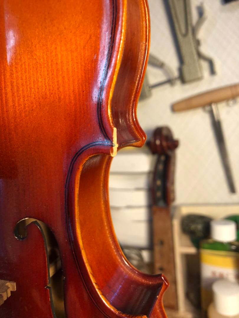 訳あり特価.駒&魂柱調整済】鈴木分数バイオリンNo200 1/8 1980 - メルカリ