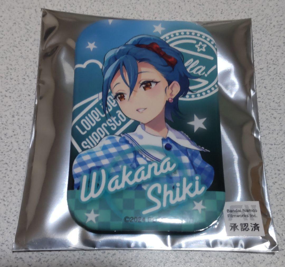 ラブライブ Rock 'n' Liella! スクェア 缶バッジ 若菜四季 - メルカリ