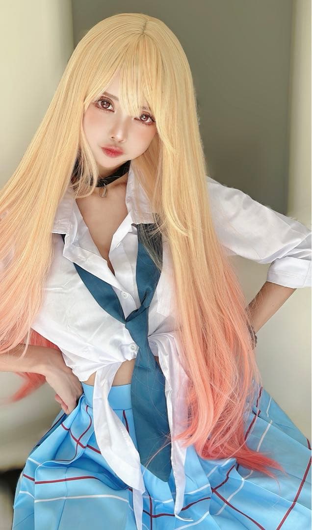 着せ恋/喜多川海夢 コスプレ ウィッグ付 - メルカリ