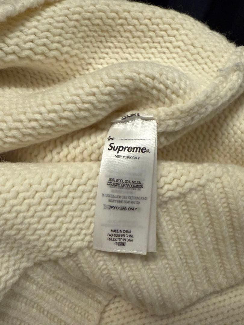 ぺ*こ様 Supreme mobile Sweater \"White\"