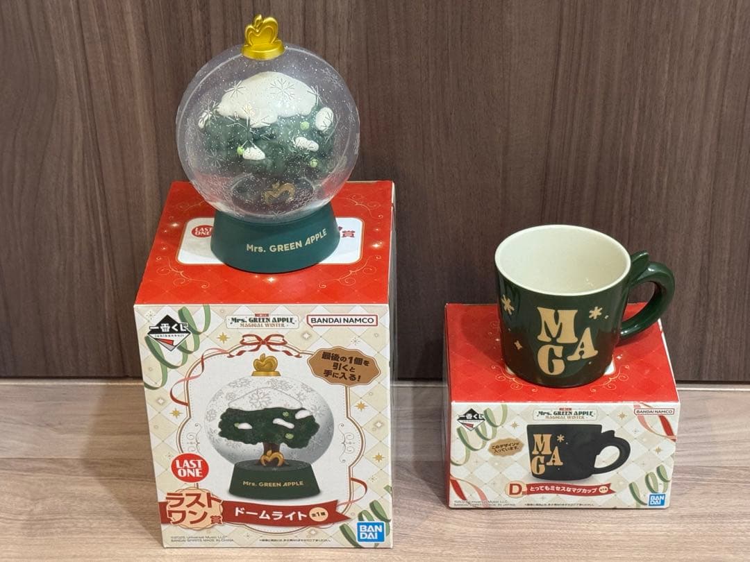 Mrs. GREEN APPLE 一番くじ ラストワン ドームライト マグカップ
