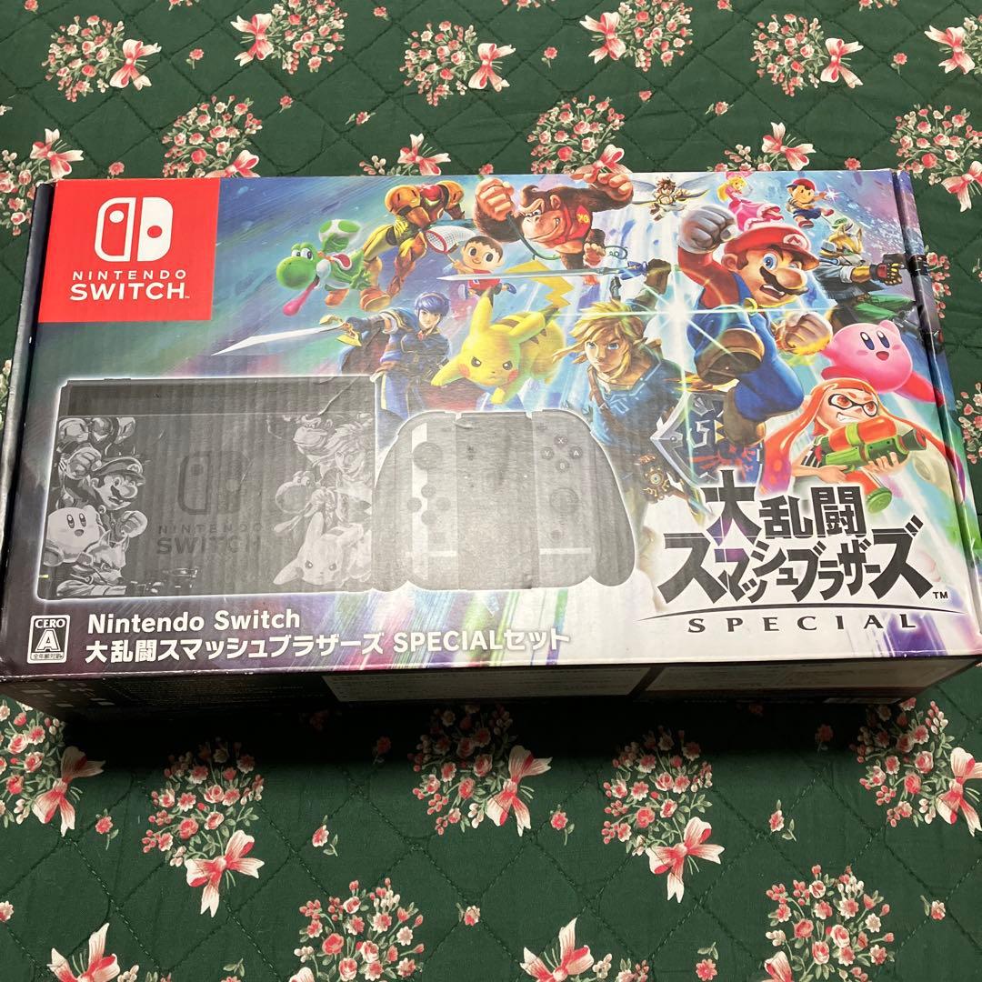 Nintendo Switch 本体　スマブラエディション Nintendo Switch 大乱闘スマッシュブラザーズ SPECIALセット」と