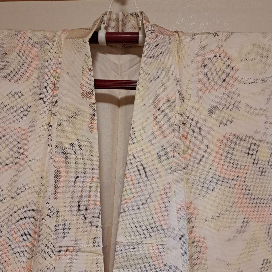 nao様専用 普段着物 紬 クリーム色 M 肩身丈159 +有松絞り浴衣 - メルカリ