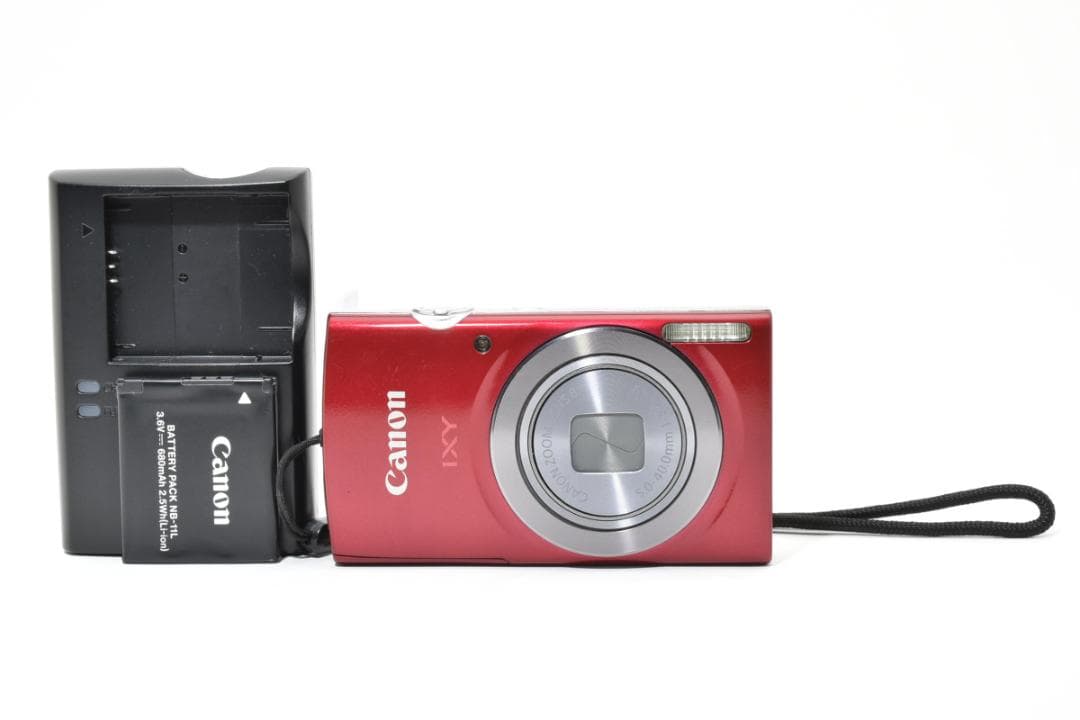 【美品】Canon IXY 150 レッド　動作確認済 Canon - 超美品 IXY 150 レッド M444の通販 by エコスタ｜キヤノンなら
