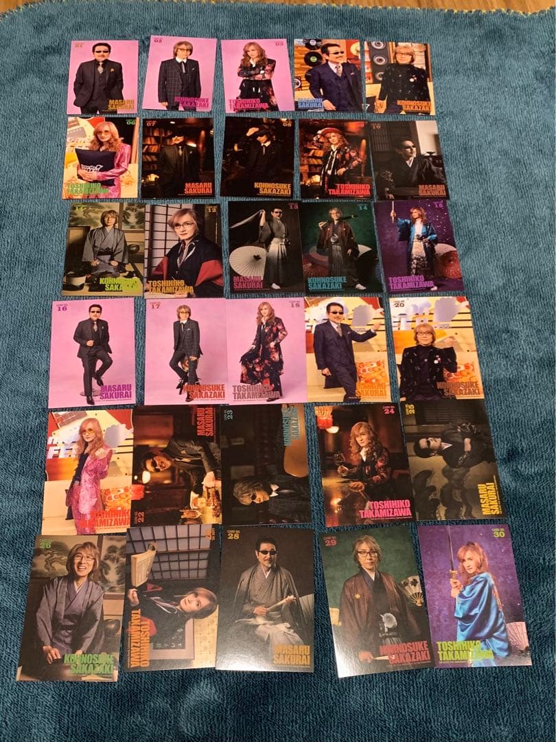 THE ALFEE 2025 春ツアー トレカ 30枚 コンプリートセット - メルカリ