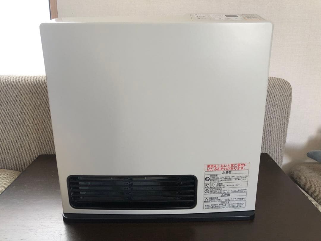 ホース付】リンナイ ガスファンヒーター RC-K4001E-1 都市ガス用