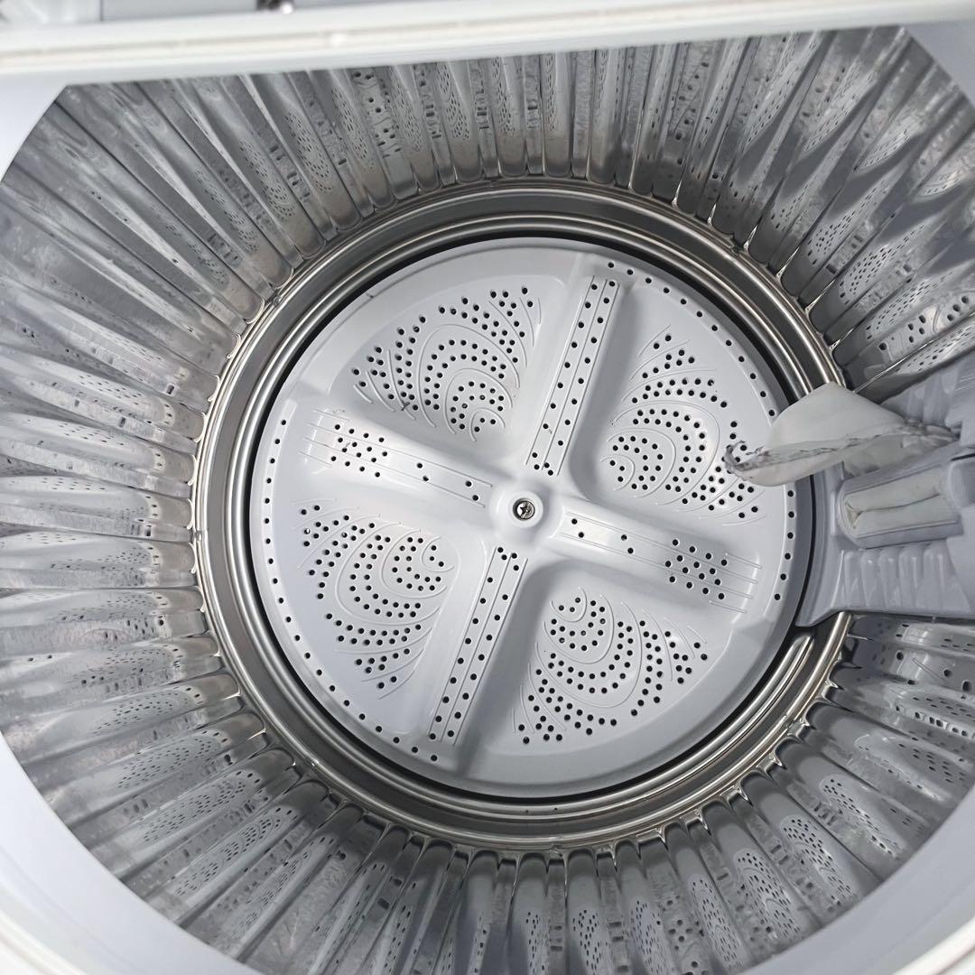 44取付無料！SHARP熱乾燥搭載！パステルピンクコンパクトサイズ洗濯機