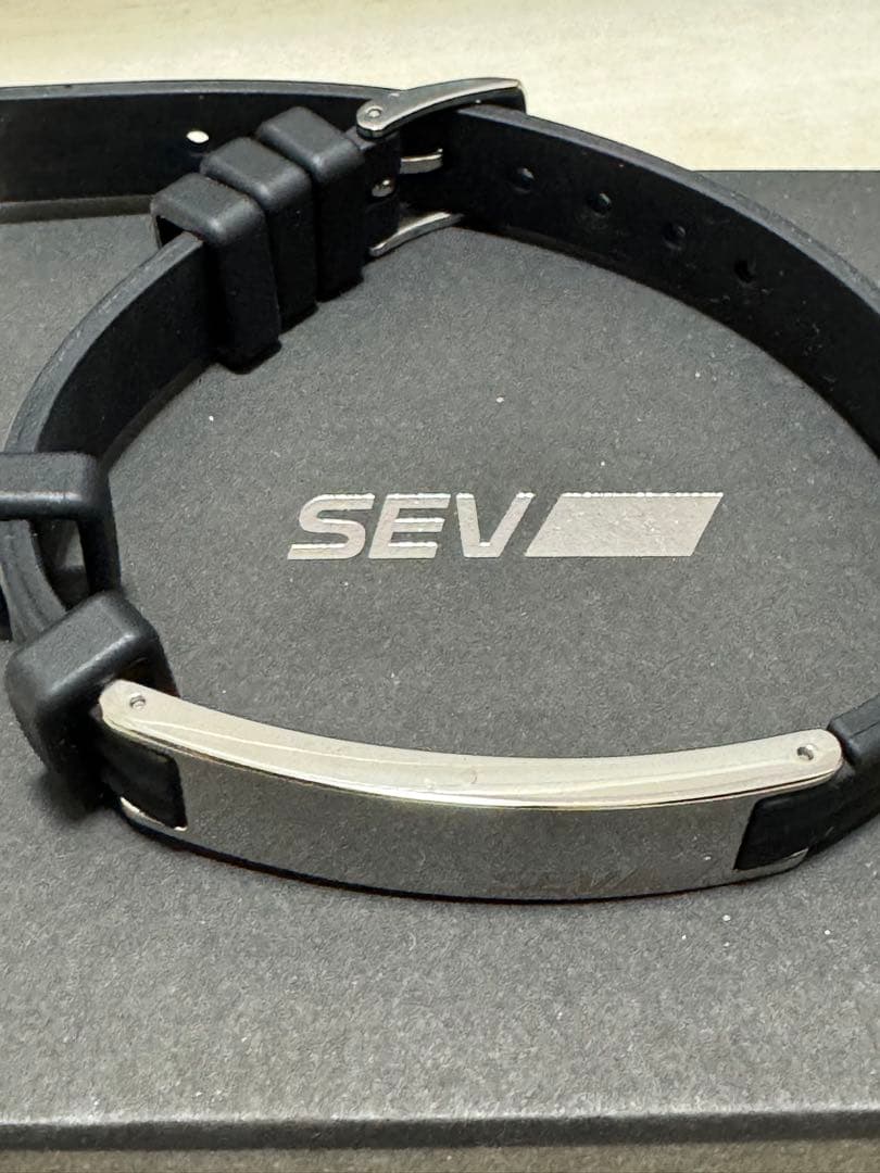 SEV セブ　ラインブレスレット Lサイズ ブラック SEVオフィシャルオンラインショップ｜SEVラインブレスレット