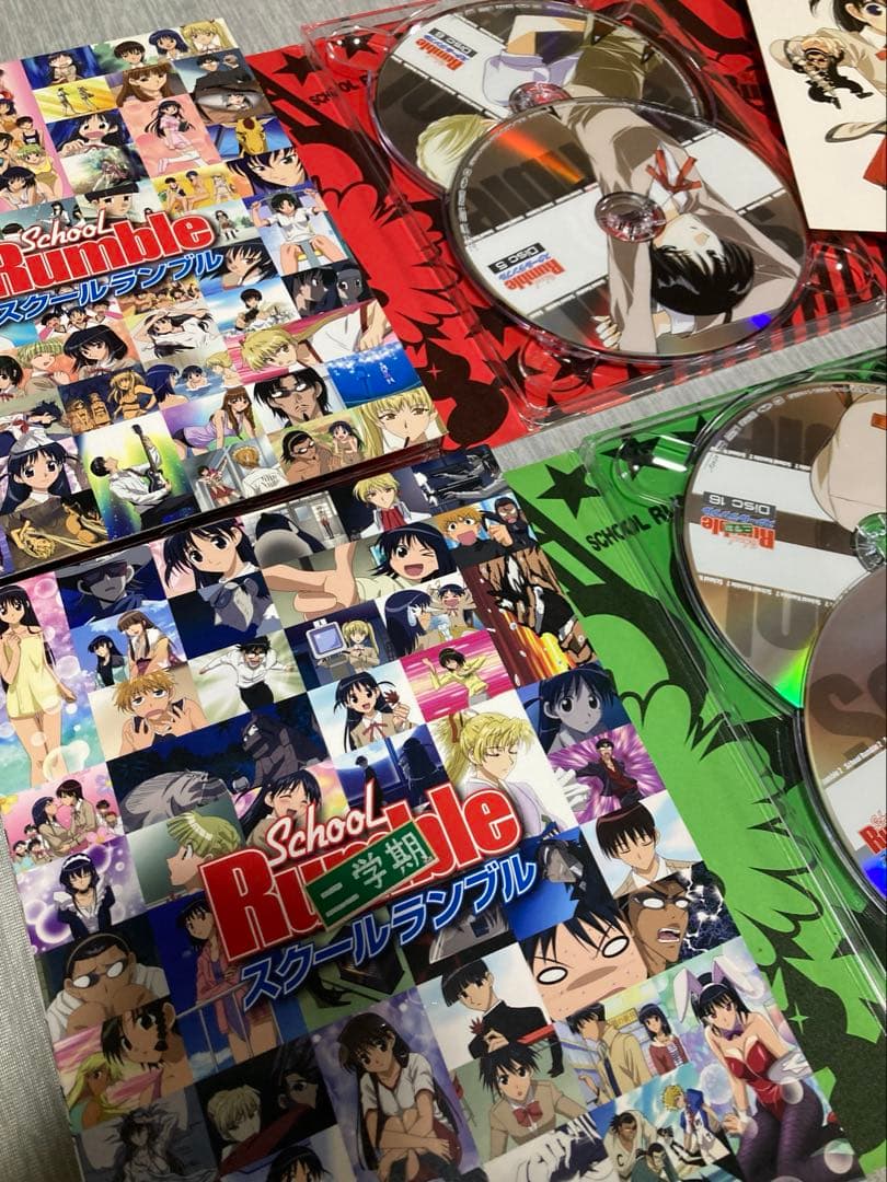 値下げしました！スクールランブル　DVD box