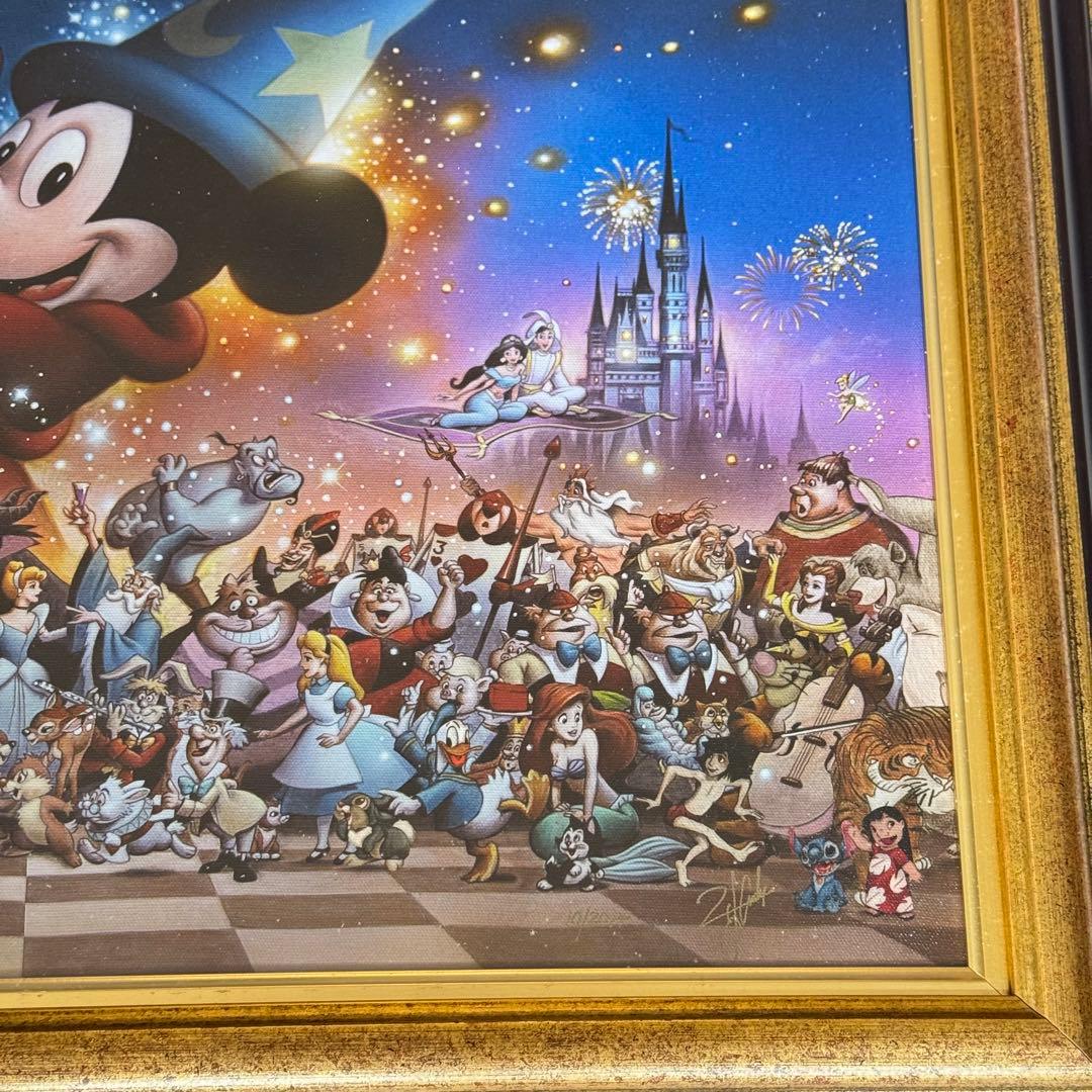 三田恒夫 Mickey's Party 直筆サイン 証明書 PP アート 限定品 - メルカリ