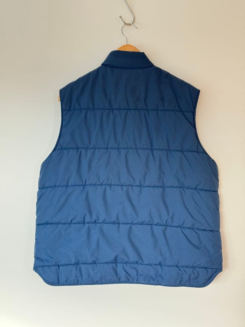【美品】80's エルエルビーン L.L.Bean 中綿ベスト L ネイビー