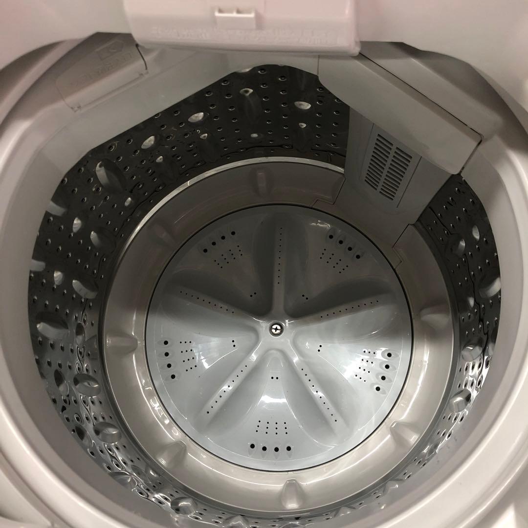 5.0kg 縦型洗濯機 本体 ホワイト　YAMADA 2019