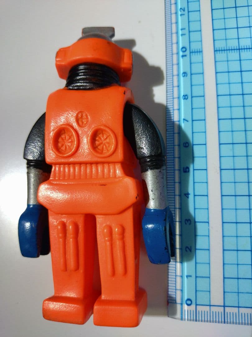 ヒカリトーイ製作所☆宇宙ロボット☆1970年代の希少ソフビフィギュア