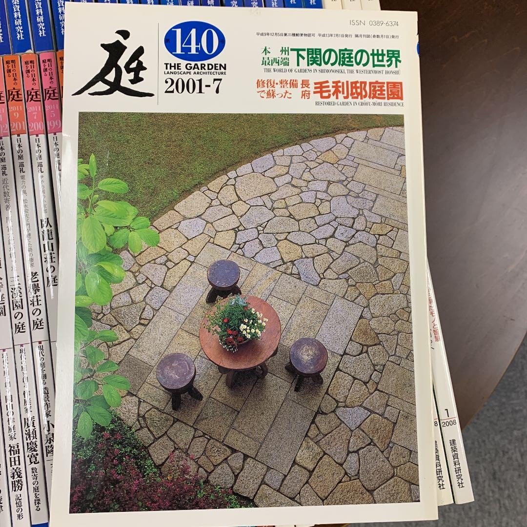 【庭】78冊(2001.7第140号〜2016夏NO223号）