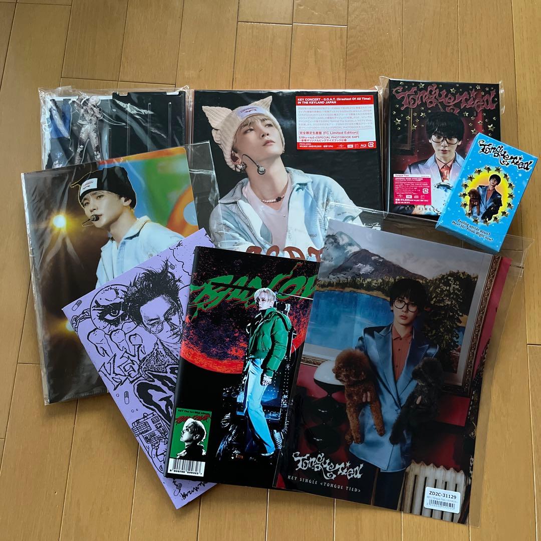 SHINee キー　CD・Blu-rayセット SHINee KEY Hologram Limited Edition Jp 1st Mini Album CD + DVD +