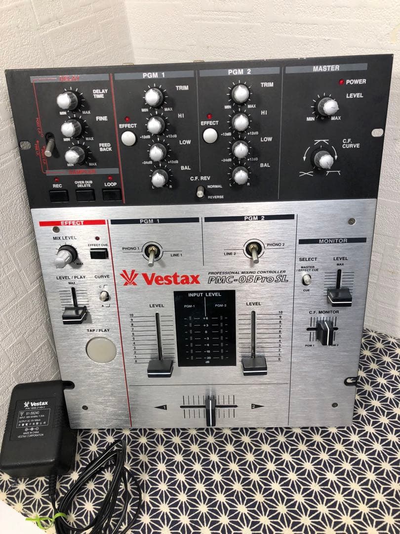 VESTAX PMC-05ProSL フェーダーメンテカットラグ