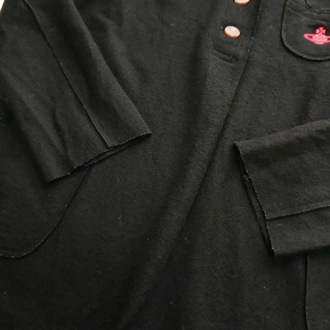 Vivienne Westwood】オーブ ウールギャバ チュニックワンピース - メルカリ