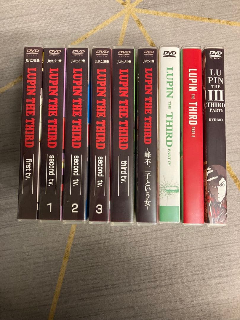 DVD 69枚 ルパン三世 TV全316話 セット DVD 69枚 ルパン三世 TV全316話 セット ルパン三世 TV全 DVDセット