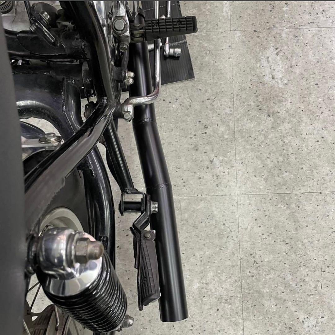 SR400 ワンオフヨシムラ風ショート菅 スリップオン ポン付け - メルカリ