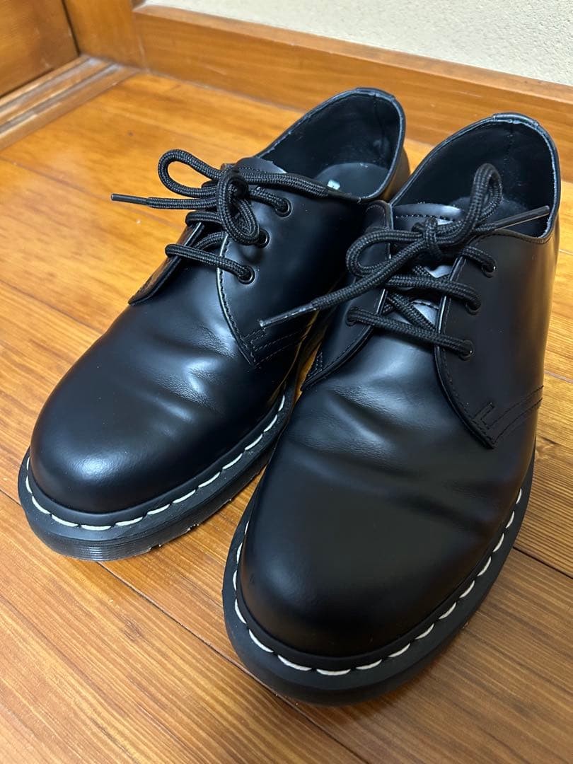 し*様 美中古　Dr. Martens 1461 WSホワイトステッチ UK8 2026年最新】Yahoo!オークション -ドクターマーチン 1461 ホワイトの