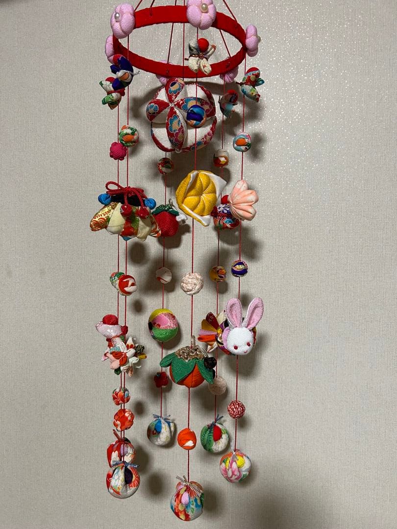 ハンドメイド吊るし雛　吊るし飾り　七宝鞠　お正月　ひな祭り　ちりめん 楽天市場】七宝まり 吊るし飾り 吊るし お祝い 正月 ひな祭り 無病息災