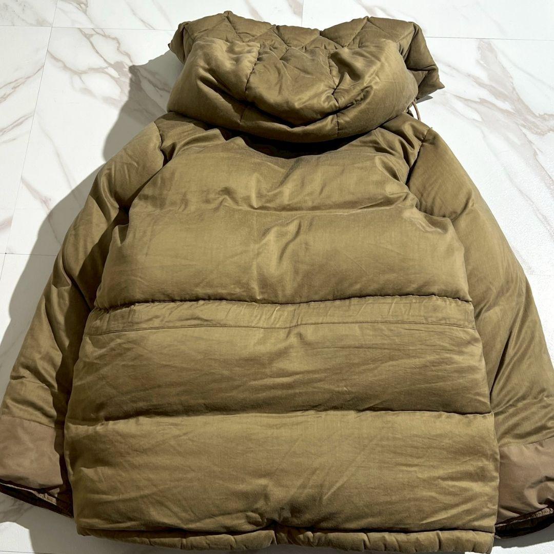 キャプテンサンシャイン ダウンジャケット カーキ 吉沢亮 ドローコード