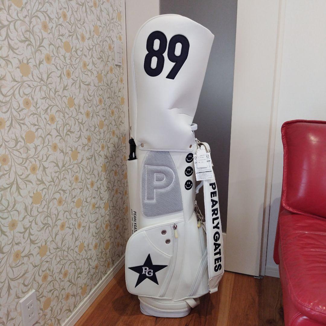 PEARLY GATES ゴルフバッグ 89 ホワイト - メルカリ
