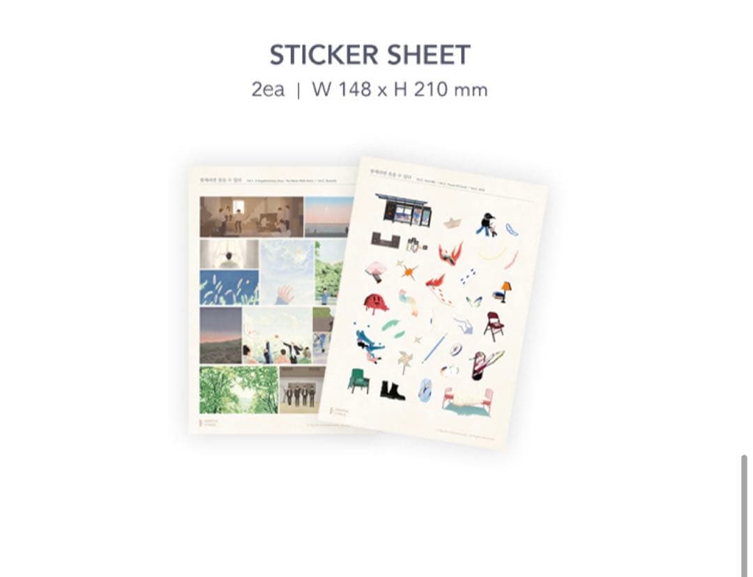 BTS GRAPHIC LYRICS Special Package 絵本