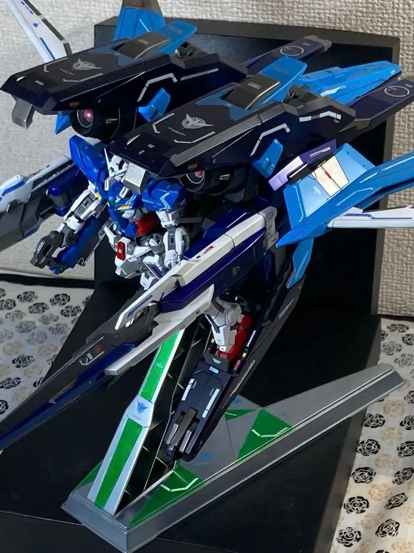 HG gnアームズ RGエクシア 完成品 全塗装 - メルカリ