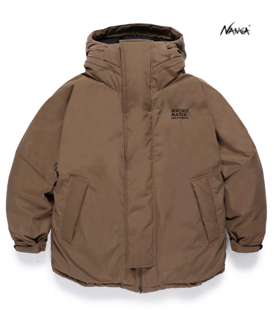 WACKO MARIA ダウンジャケット　MOUNTAIN BELAY NANGA / MOUNTAIN BELAY COAT (TYPE-1)【BLACK】｜WACKO MARIA