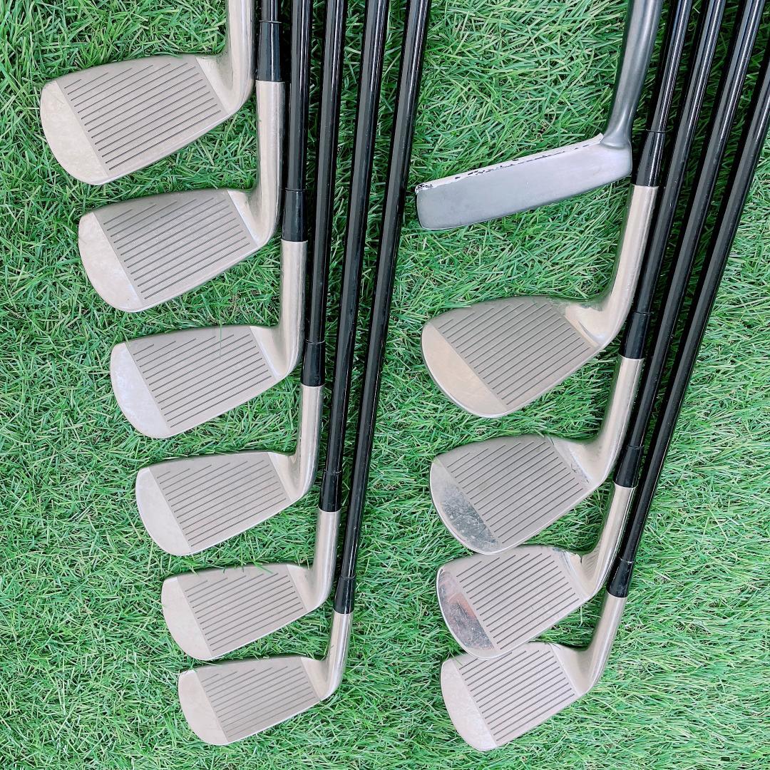 初心者応援！テーラーメイド入りゴルフ15本 フルセット N2543 - メルカリ