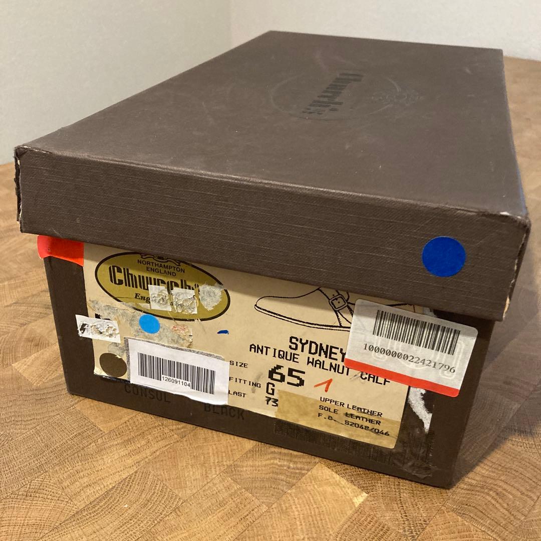 ク*ー様 【旧チャーチ/三都市】Church's \"SYDNEY\" (65G)