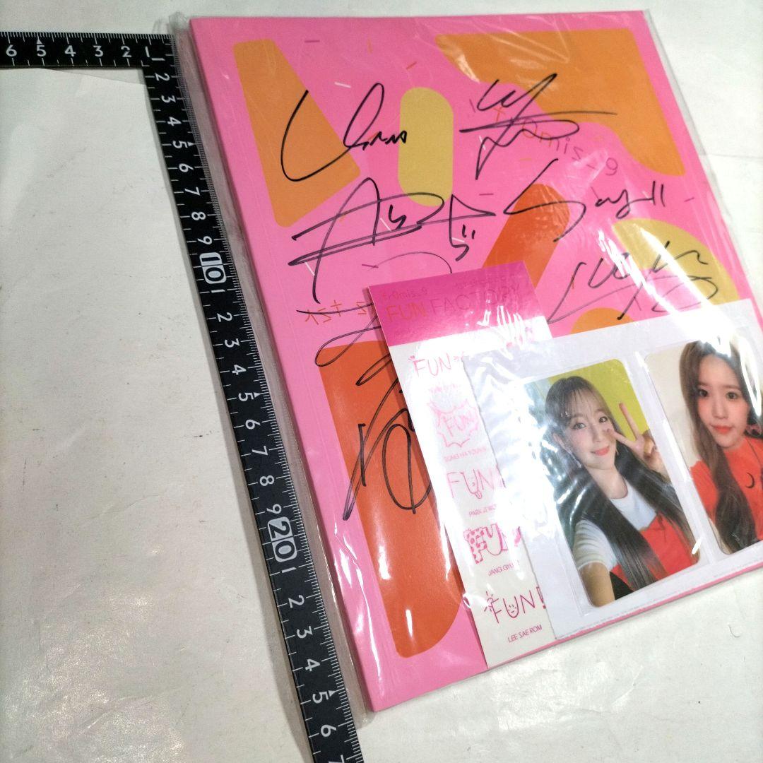 28000⭐メンバー本人⭐全員サイン入り⭐fromis_9⭐2トレカ付き