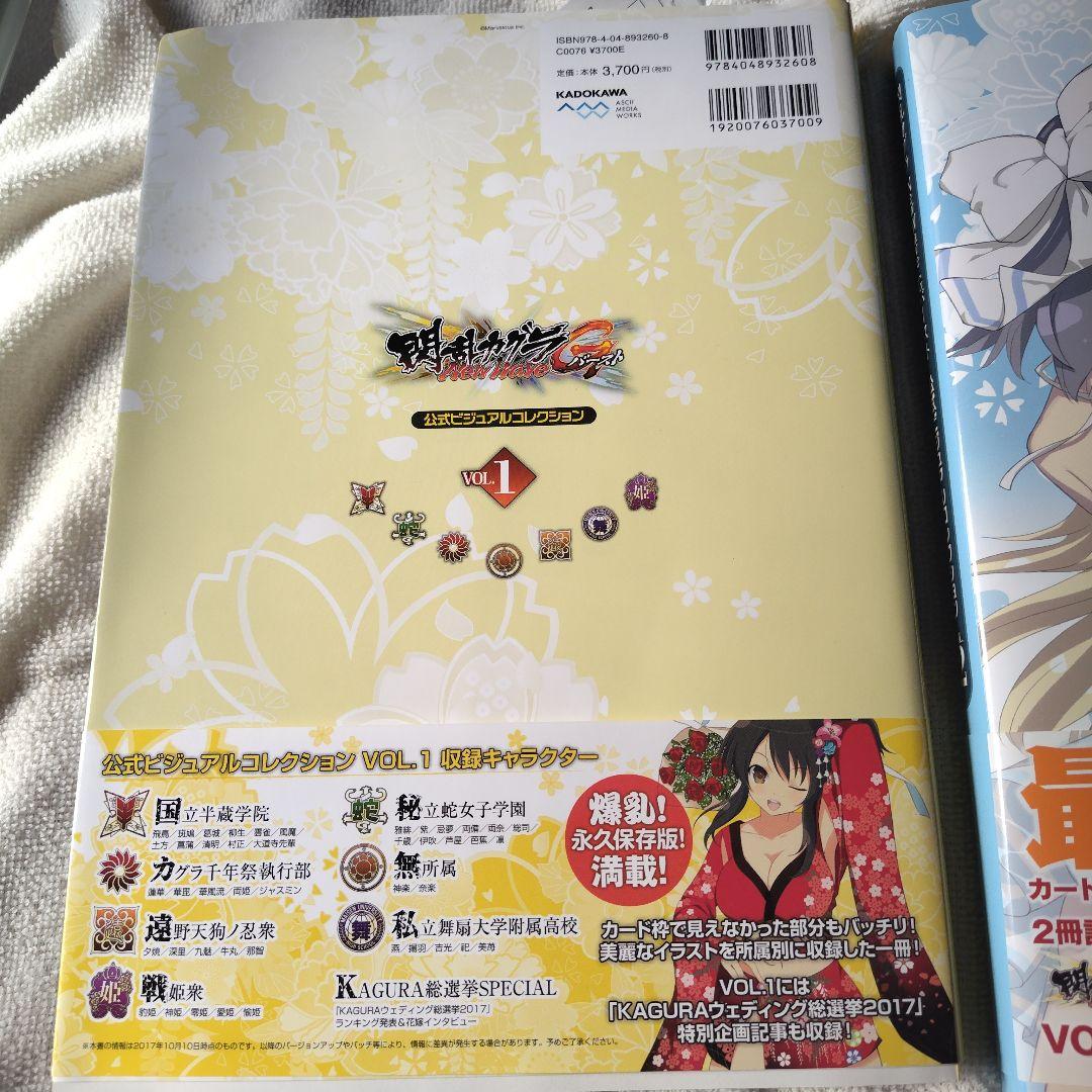 閃乱カグラ NewWave Gバースト公式ビジュアルコレクション Vol.1&2