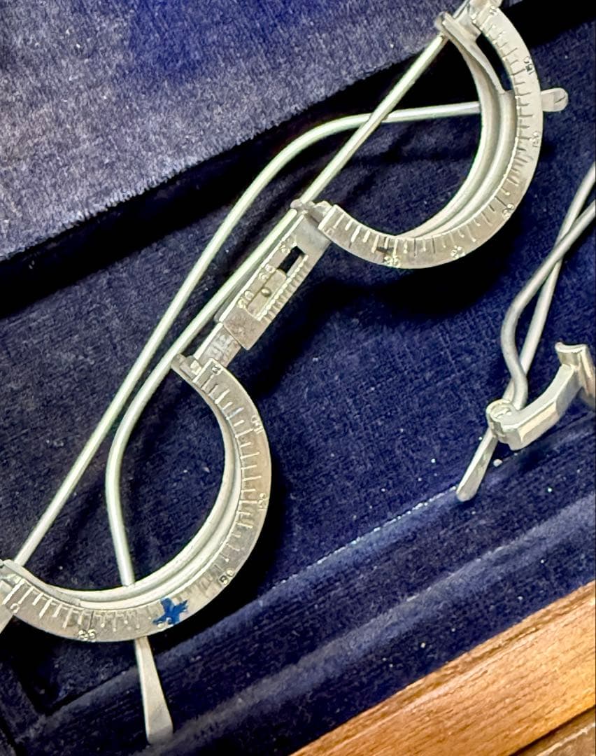 希少 流通無し アンティーク 試験 検眼 トライアルレンズセット